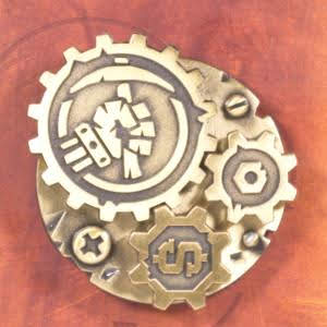 SteamWorld Dig - Gears of Industry Lapel Pin (04)